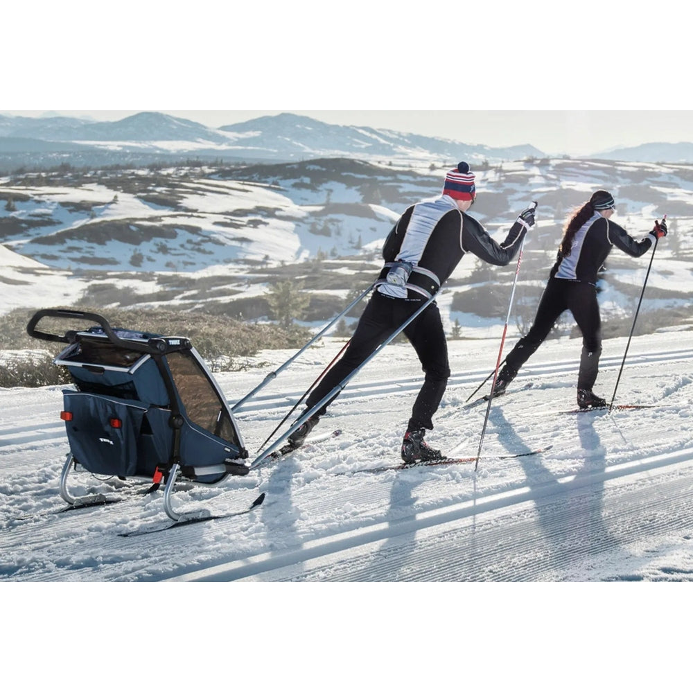 Thule Chariot Cross Multisport Bike Trailer Majolica Blue