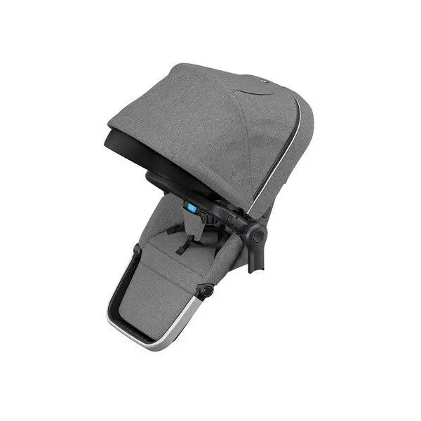 Thule Sleek Sibling Seat in grey fabric with canopy, adds a second seat to Thule Sleek stroller.