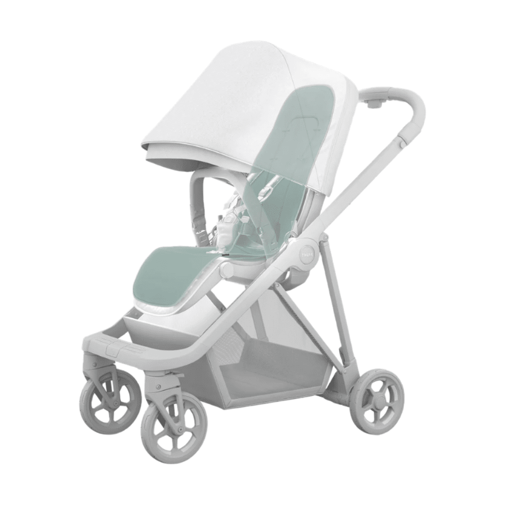 Thule Summer Seat Liner for stroller in mint, breathable fabric and seat protection