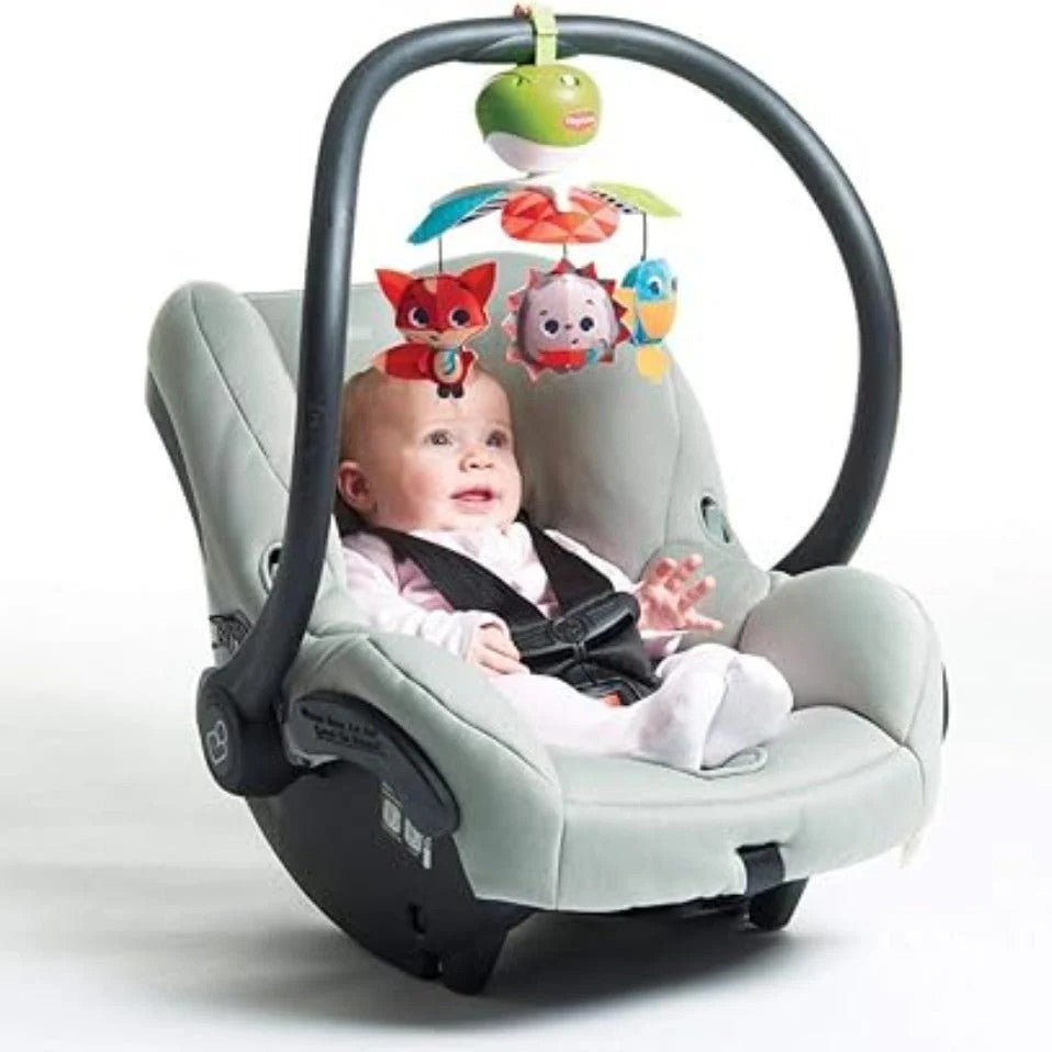Tiny Love 3In1 Take Along Mobile Meadow Days for baby car seat with colorful hanging toys