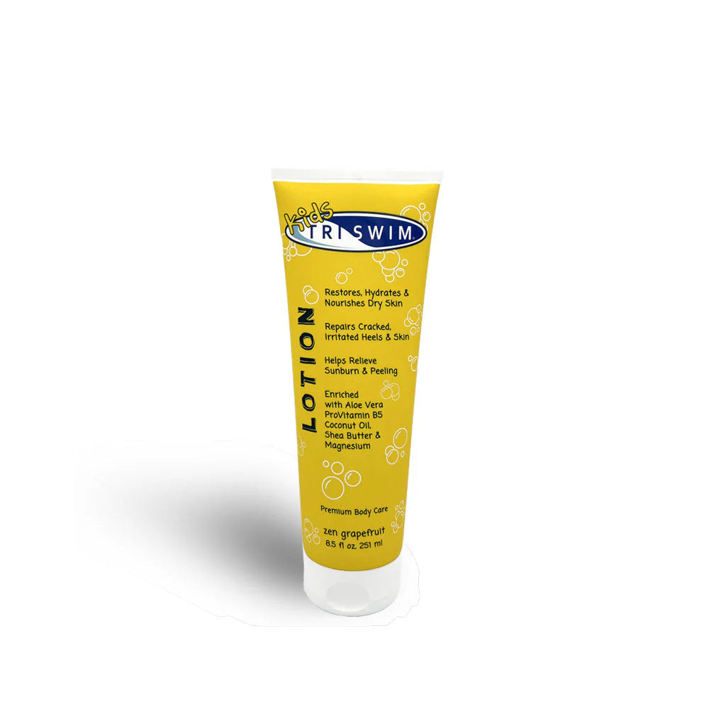 TRISWIM Kids Lotion 251 ml yellow tube for nourishing, kid-friendly skin care