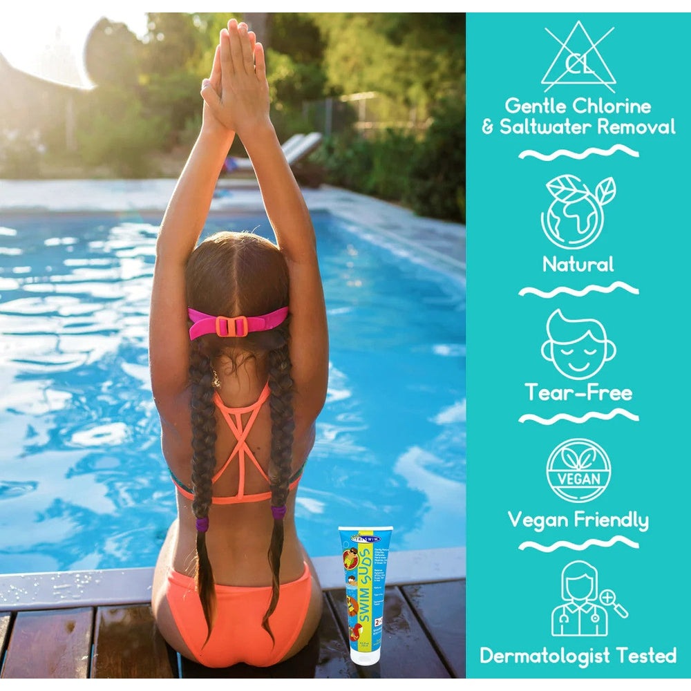 Triswim Kids Swim Suds Chlorine-Out 2-In-1 Shampoo/Body Wash 251 ml