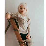 Turtledove London 3D Character Sweatshirt Pumice