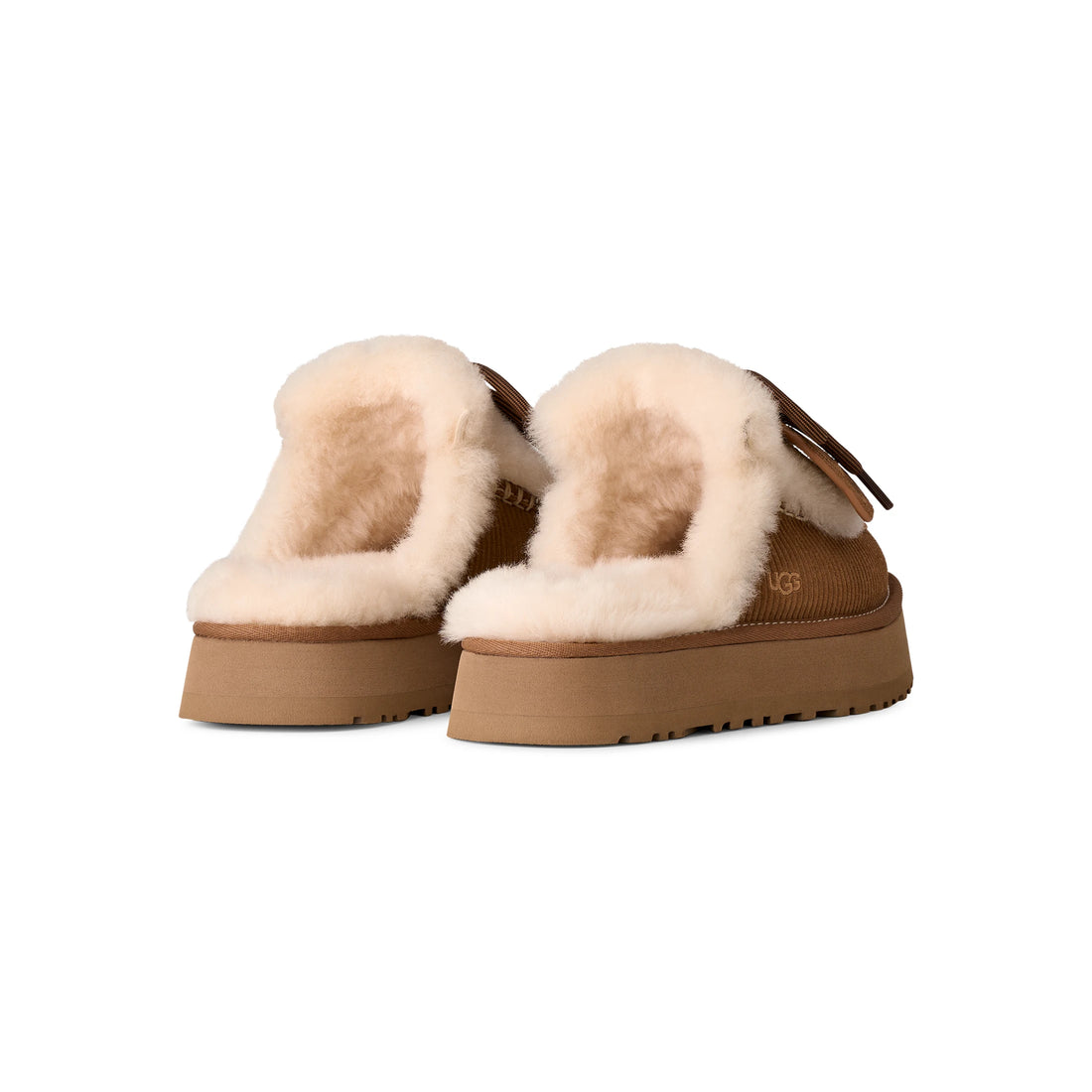 UGG Women's Disquette Heritage in Chestnut, rear pair view