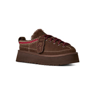 UGG Women's Heritage Lace-Up Slipper Burnt Cedar