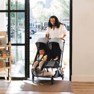 UPPAbaby Minu Duo Side-by-Side Lightweight Travel Stroller