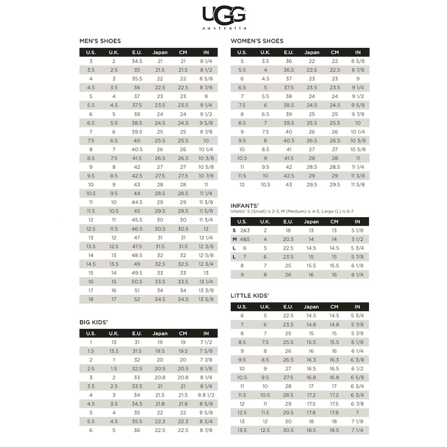 UGG Toddler Taney Weather Raspberry boots in tan leather with raspberry lining, size chart backdrop