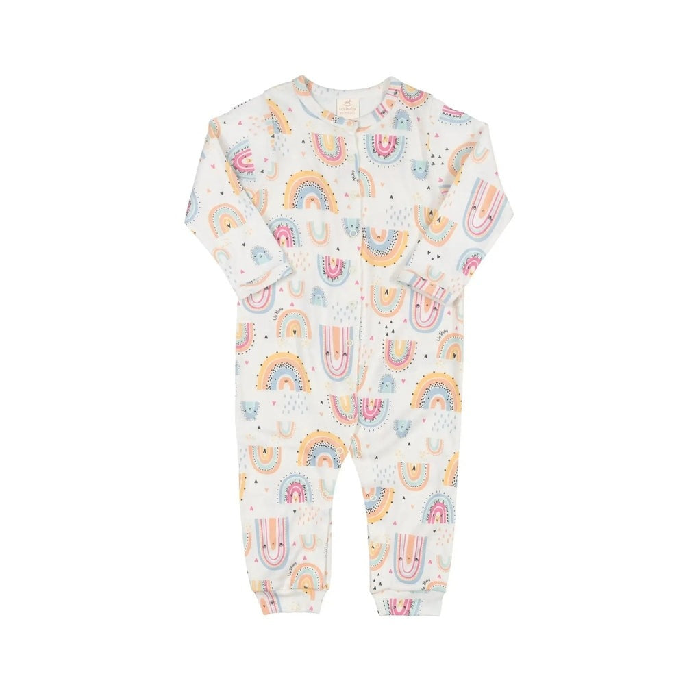 Up Baby Girls Jumpsuit Off White Ab1495