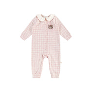 Up Baby Soft Jersey Cotton Girls Jumpsuit Rabbit
