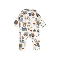 Up Baby Soft Jersey Cotton Jumpsuit Construction