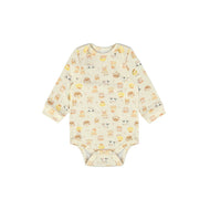 Up Baby Soft Jersey Cotton Long Sleeve Bodysuit Farm