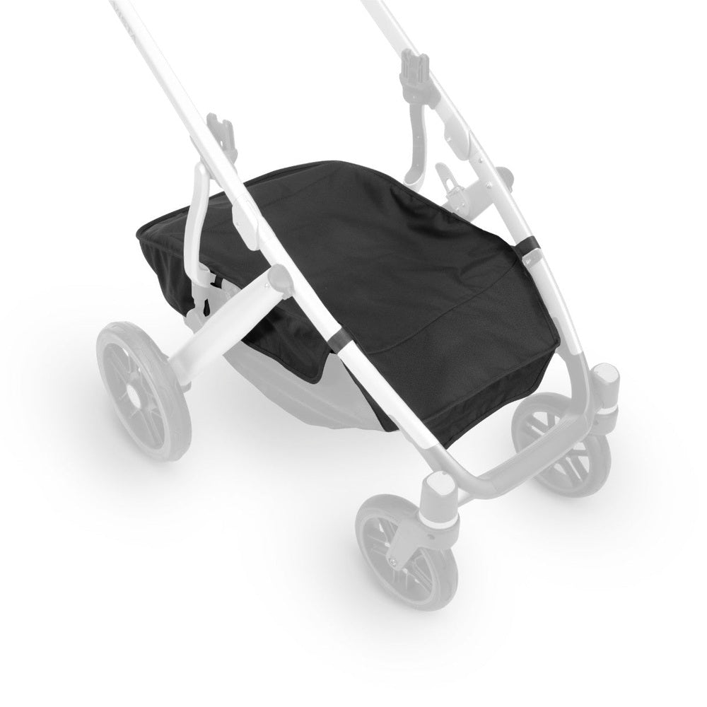 Uppababy Cruz V2 basket cover for stroller storage basket in black fabric