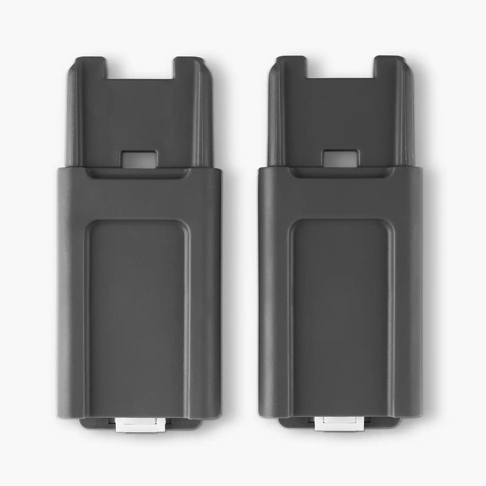UPPABABY Cruz V2 upper adapters, 2-pack in dark gray for stroller compatibility