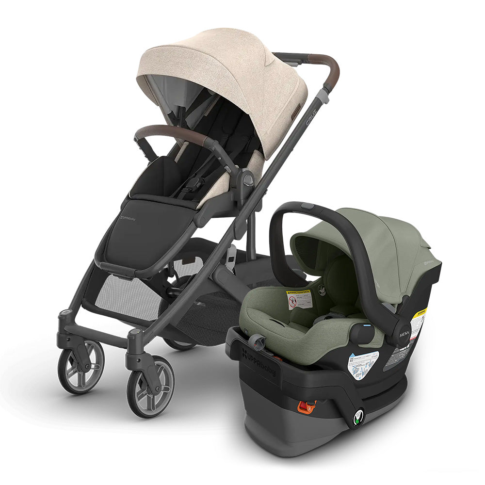 Uppababy Cruz V3 Stroller + Mesa V3 Infant Car Seat Travel System