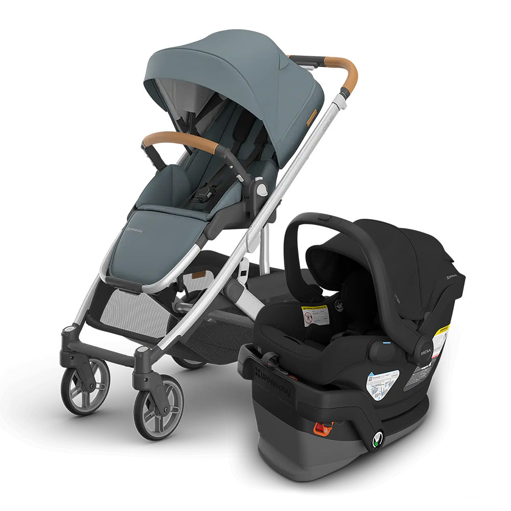Uppababy Cruz V3 Stroller + Mesa V3 Infant Car Seat Travel System