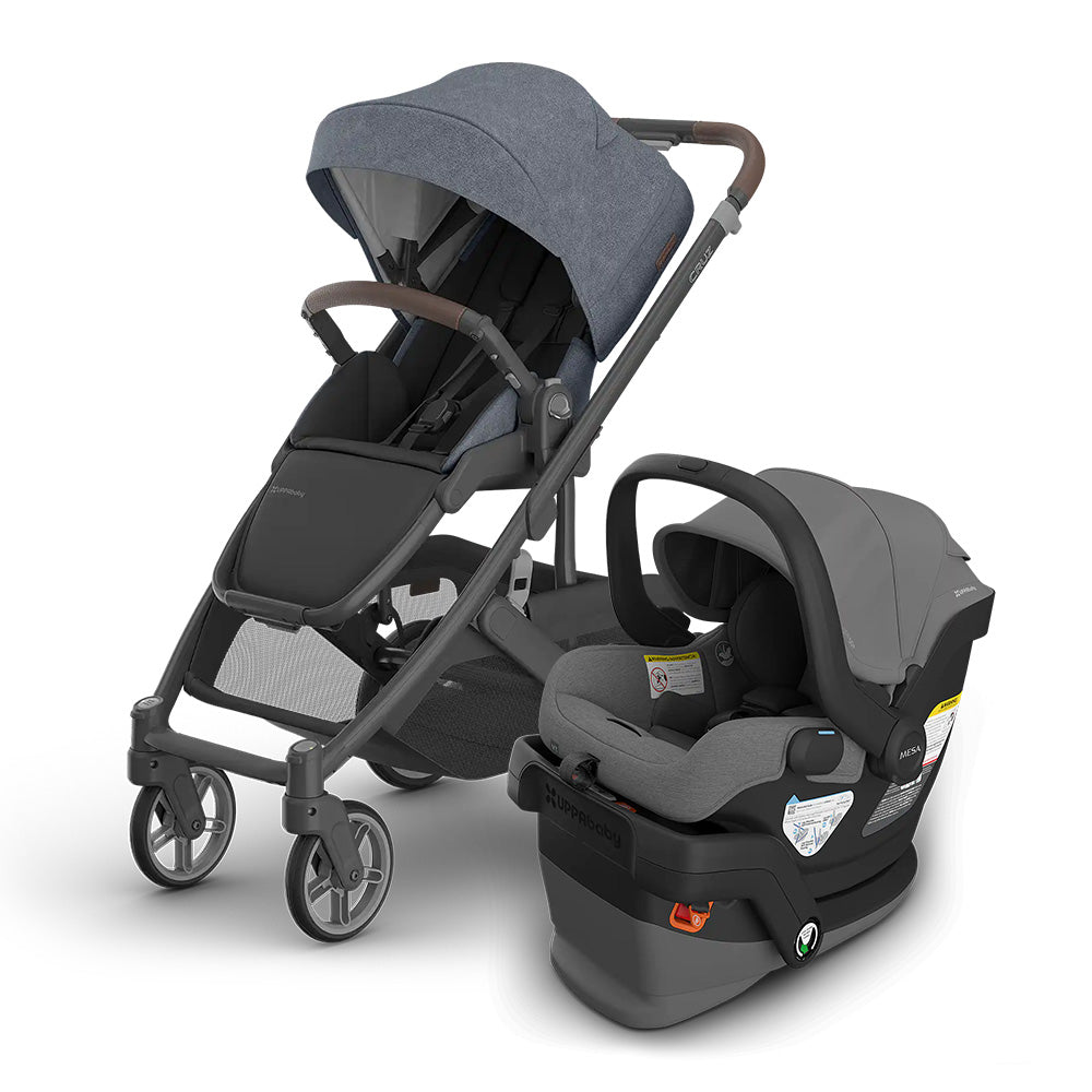 Uppababy Cruz V3 Stroller + Mesa V3 Infant Car Seat Travel System