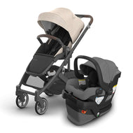 Uppababy Cruz V3 Stroller + Mesa V3 Infant Car Seat Travel System