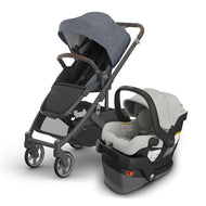 Uppababy Cruz V3 Stroller + Mesa V3 Infant Car Seat Travel System