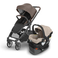 Uppababy Cruz V3 Stroller + Mesa V3 Infant Car Seat Travel System