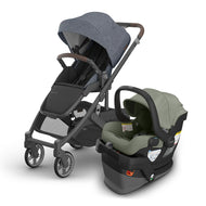 Uppababy Cruz V3 Stroller + Mesa V3 Infant Car Seat Travel System