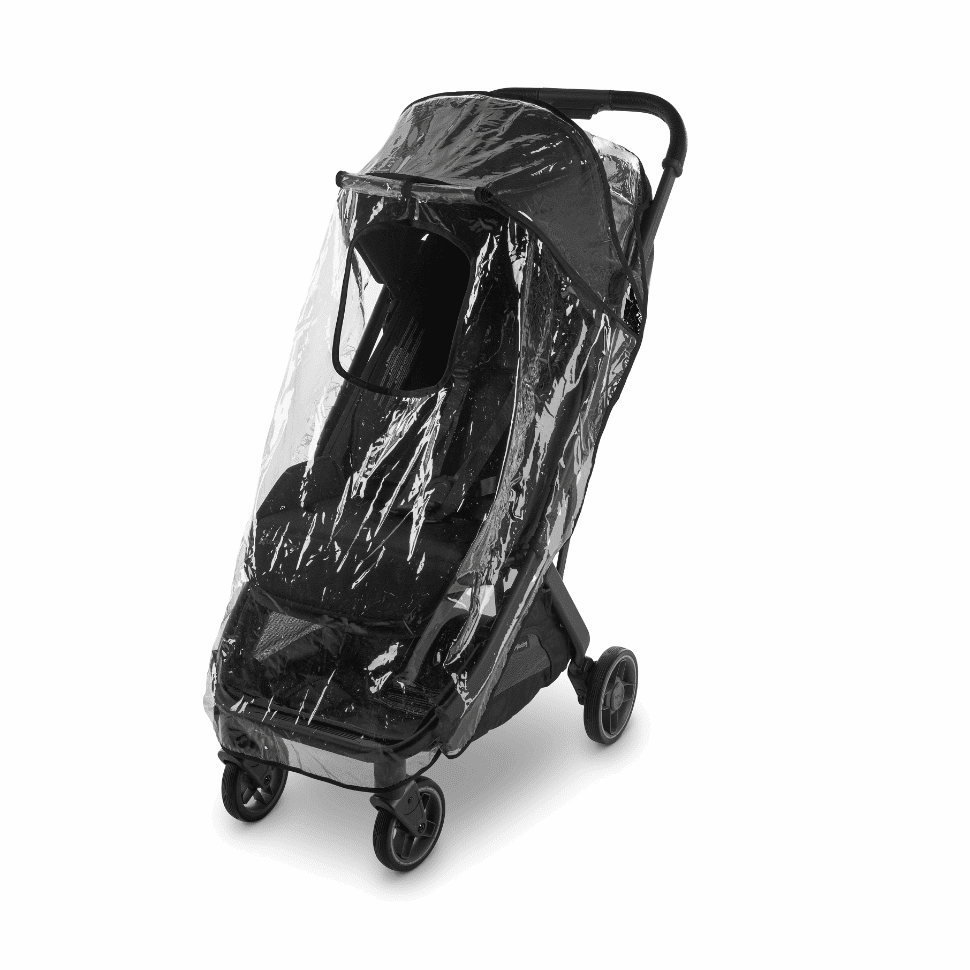 Uppababy Minu V3 rain shield, clear plastic stroller rain cover