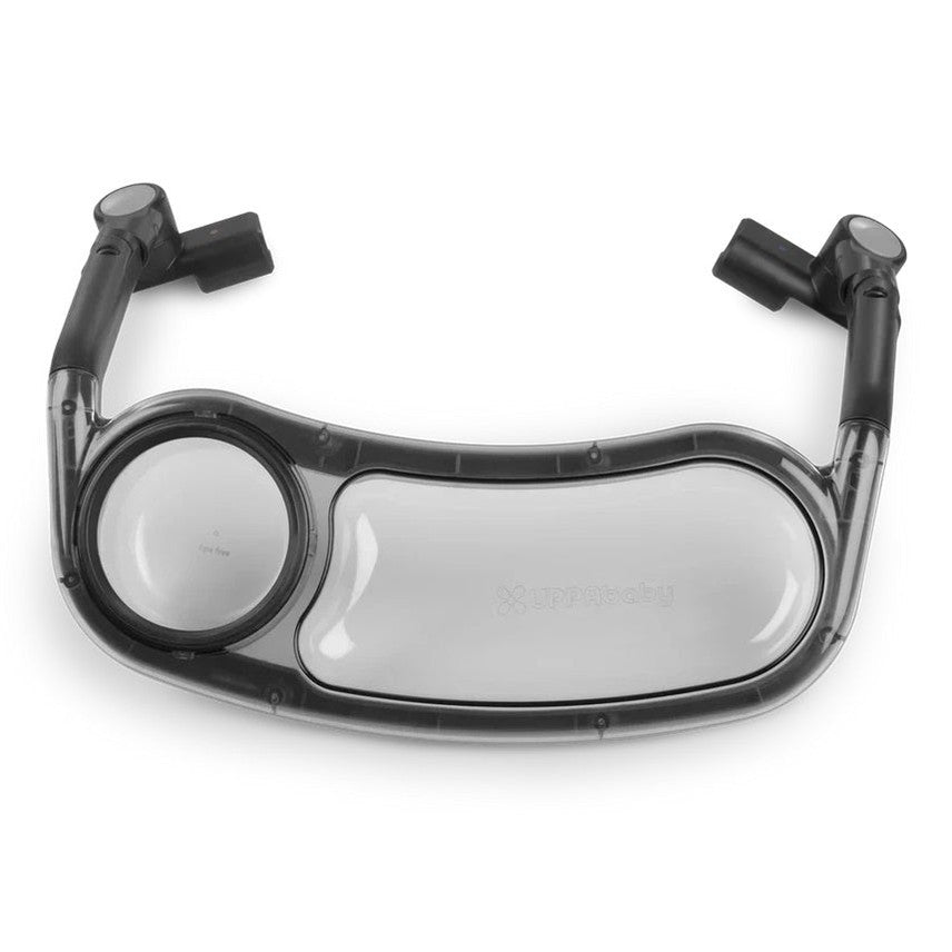 Uppababy Snack Tray for Minu V3; clear plastic insert with black frame