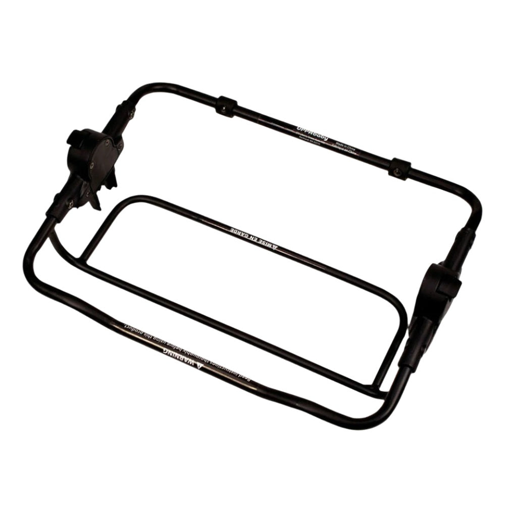 UPPABABY Vista Peg Perego car seat adapter for Primo Viaggio 30/30, black frame.
