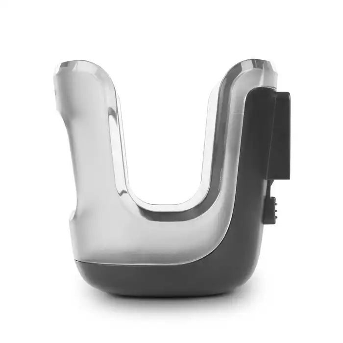 Uppababy cup holder for Vista/Cruz/Minu strollers, chrome inner finish with black base