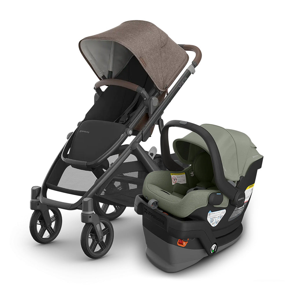 Uppababy Vista V3 Stroller + Mesa V3 Infant Car Seat Travel System