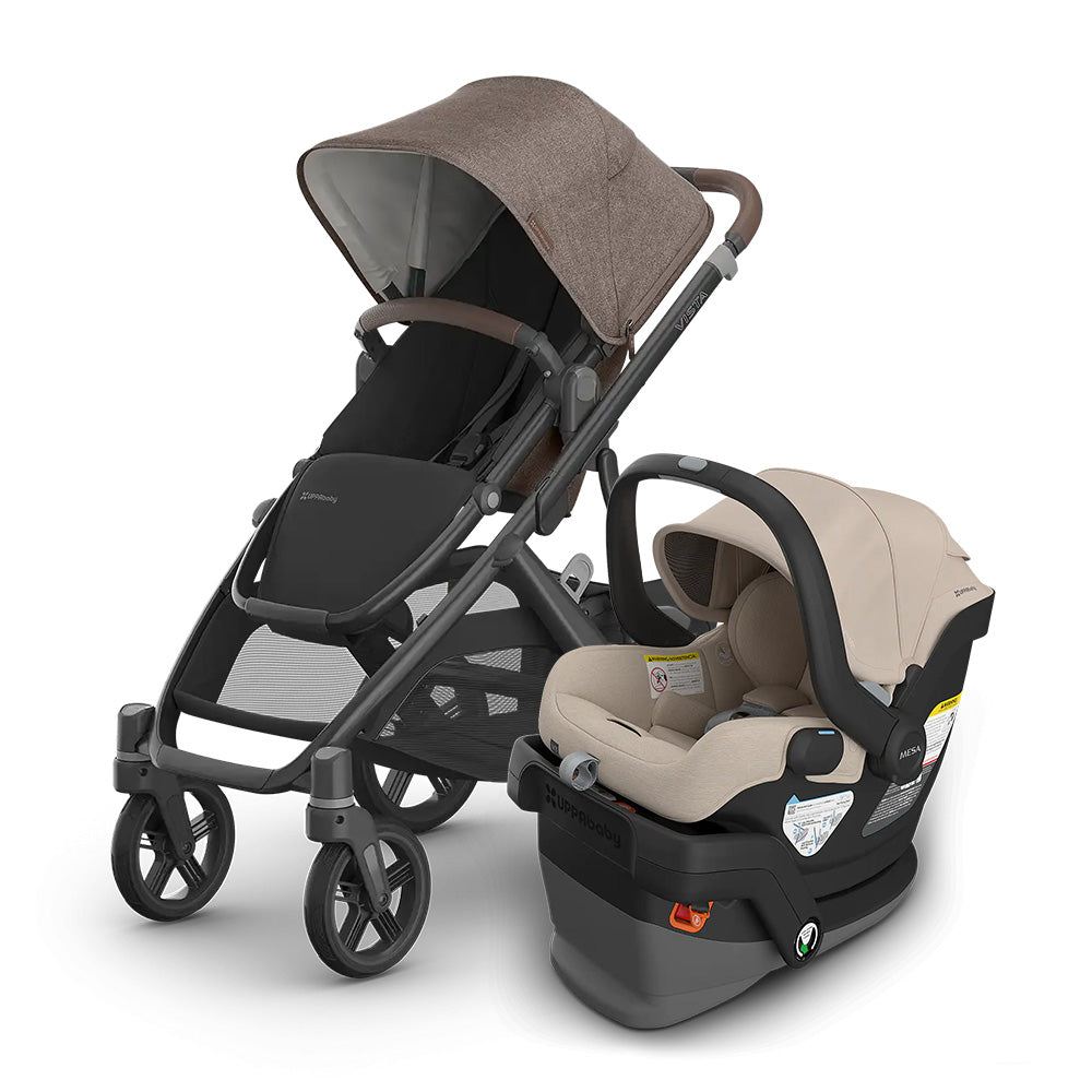 Uppababy Vista V3 Stroller + Mesa V3 Infant Car Seat Travel System