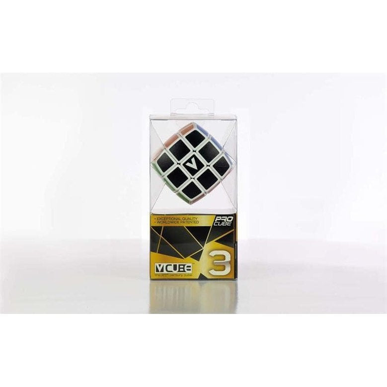 V-CUBE 3x3 Colour-Matching Puzzle, curved shape, boxed for retail