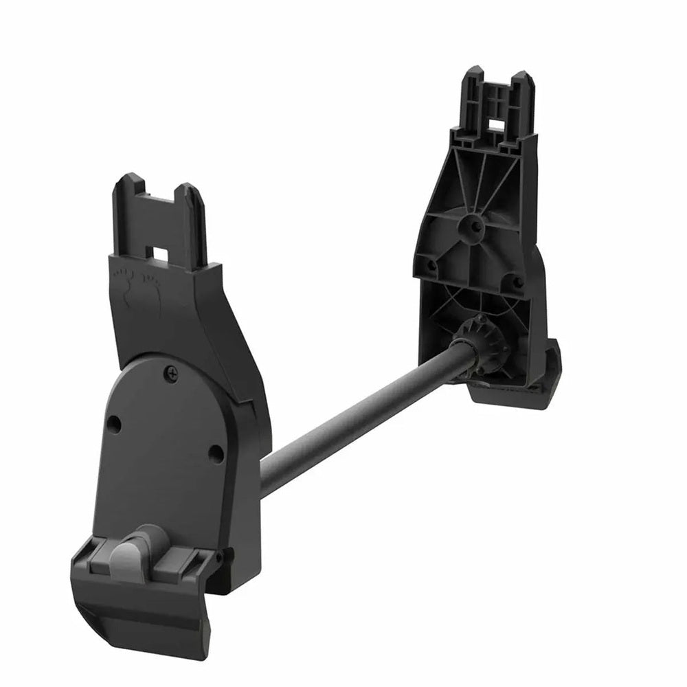 Veer Car Seat Adapter For Cruiser black mounting brackets attached to a support rod.