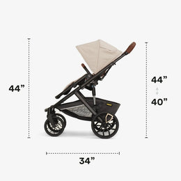Veer Switch&Roll Luxe Single-to-Double Stroller Bundle with Leather Kit
