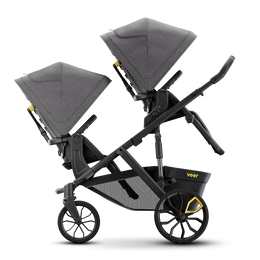 Veer Switch&Roll Luxe Single-to-Double Stroller Bundle with Leather Kit