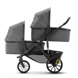 Veer Switch&Roll Luxe Single-to-Double Stroller Bundle with Leather Kit