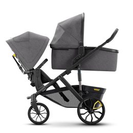 Veer Switch&Roll Luxe Single-to-Double Stroller Bundle with Leather Kit
