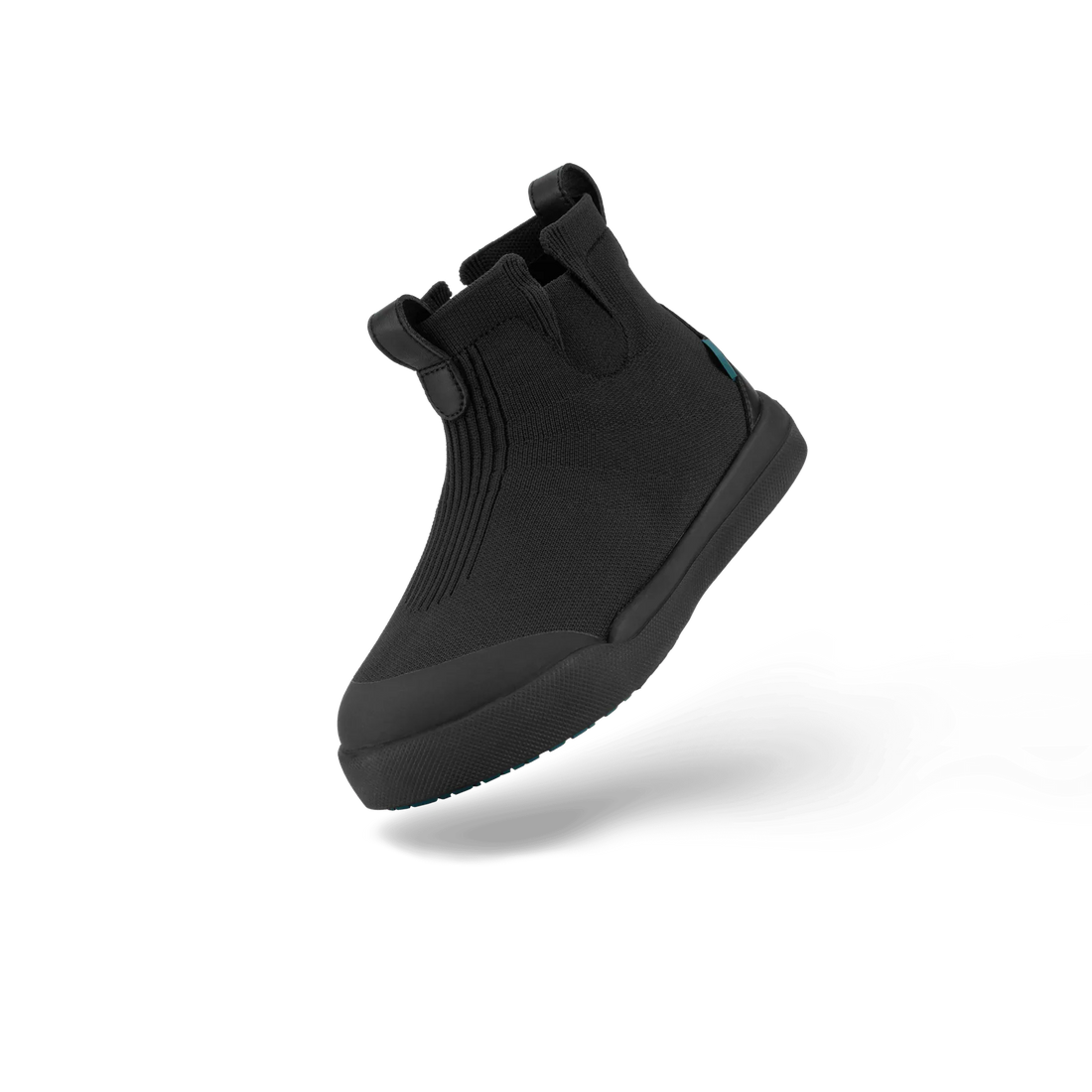 Vessi Kids Classic Chelsea - Asphalt Black on Black - outsole view