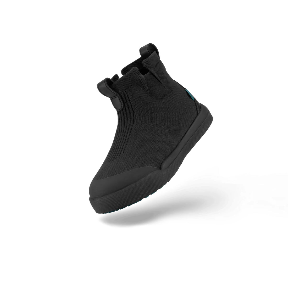 Vessi Kids Classic Chelsea - Asphalt Black on Black - outsole view