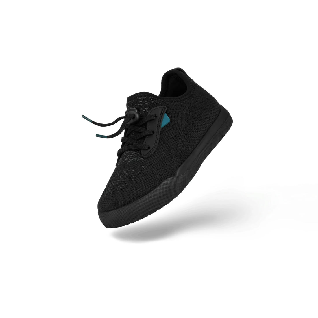 Vessi Kids Weekend Sneaker - Asphalt Black on Black - outsole view