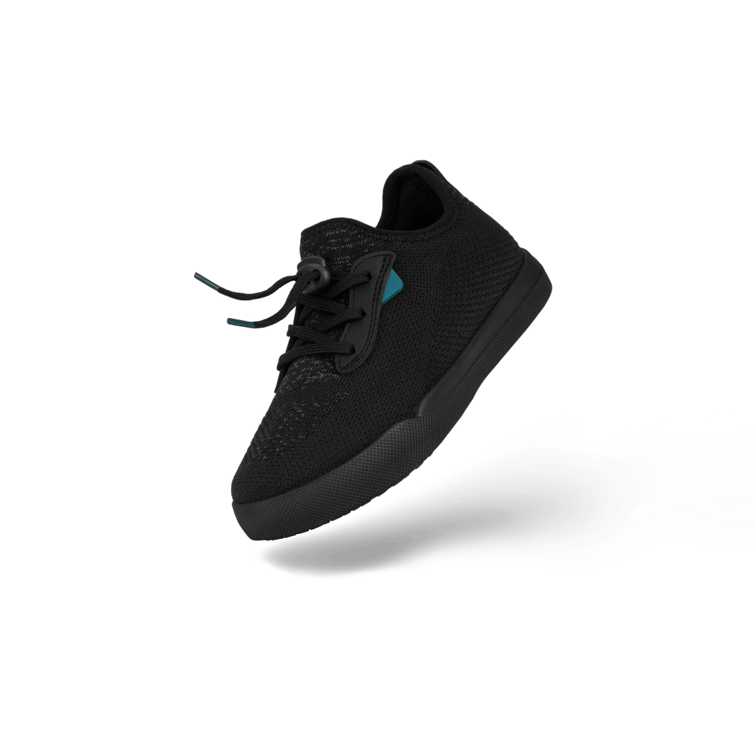 Vessi Kids Weekend Sneaker - Asphalt Black on Black - outsole view
