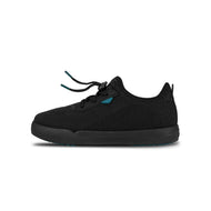 Vessi Kids Weekend Waterproof Sneakers - Asphalt Black on Black