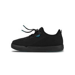 Vessi Kids Weekend Waterproof Sneakers - Asphalt Black on Black