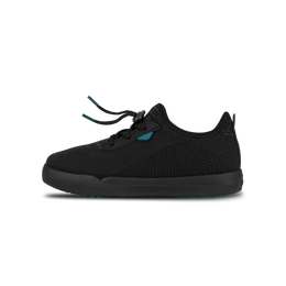 Vessi Kids Weekend Waterproof Sneakers - Asphalt Black on Black