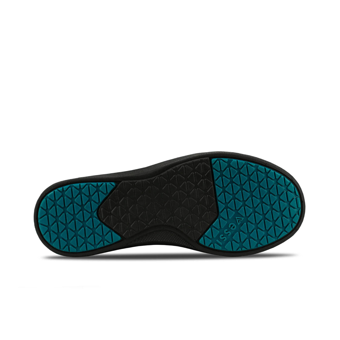 Vessi Kids Weekend Sneaker - Asphalt Black on Black - outsole detail