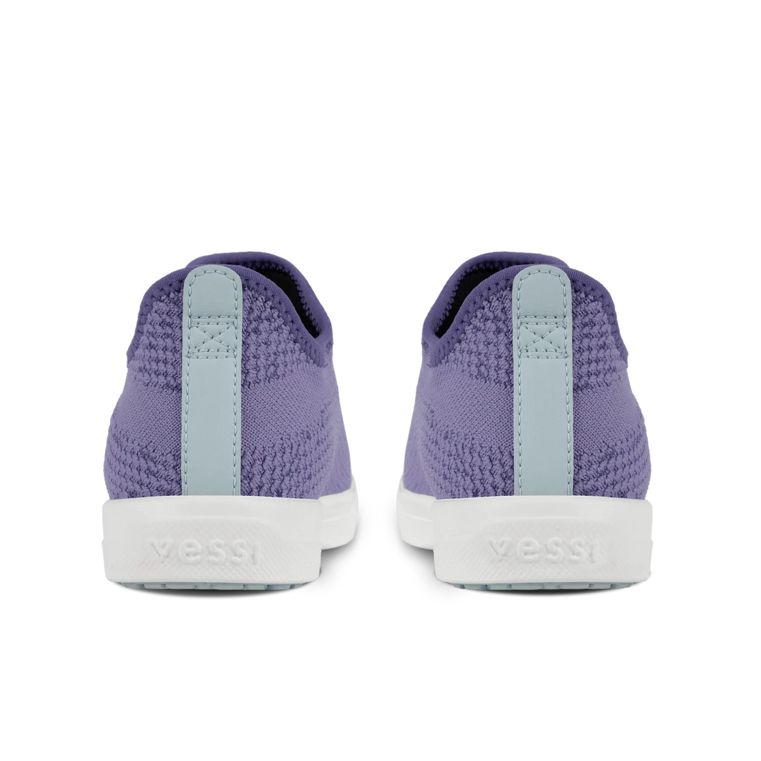 Vessi Kids Weekend Sneaker - Cascade/Selene - heel detail