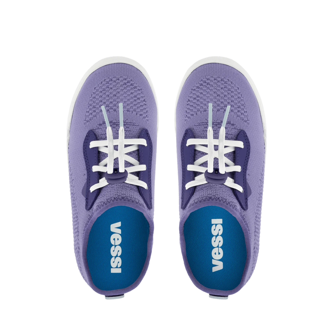 Vessi Kids Weekend Sneaker - Cascade/Selene - top-down view
