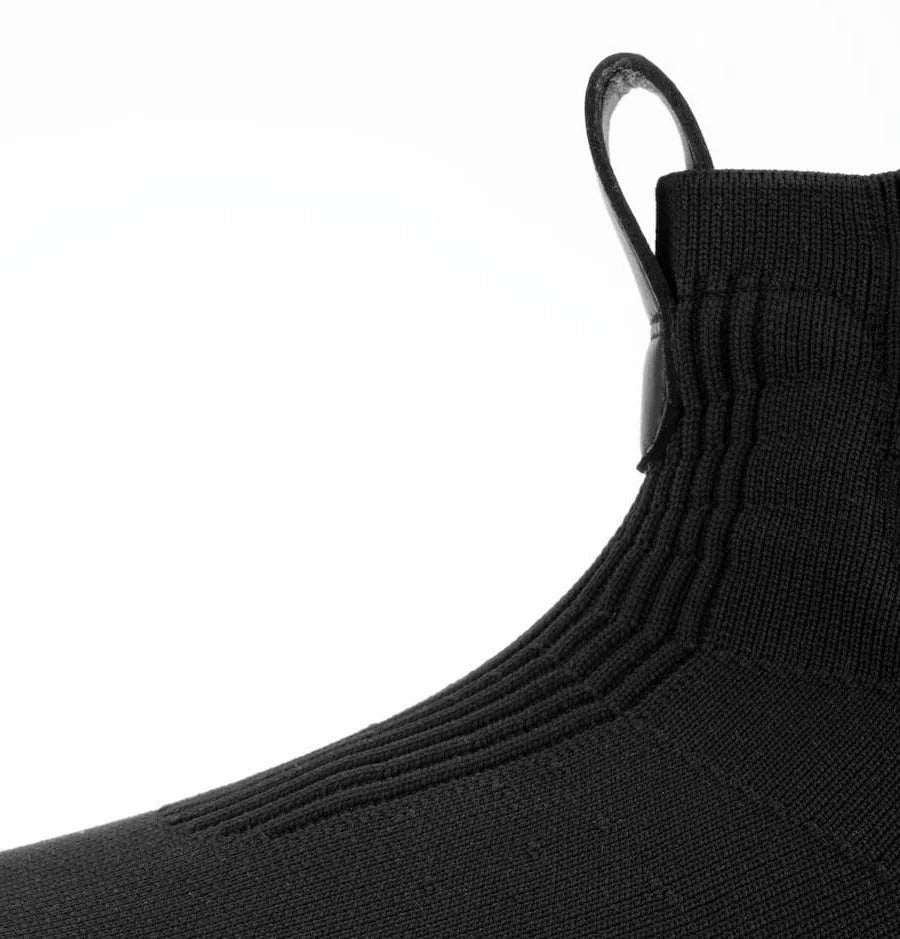 Vessi Women's Classic Chelsea - Asphalt Black - detail view