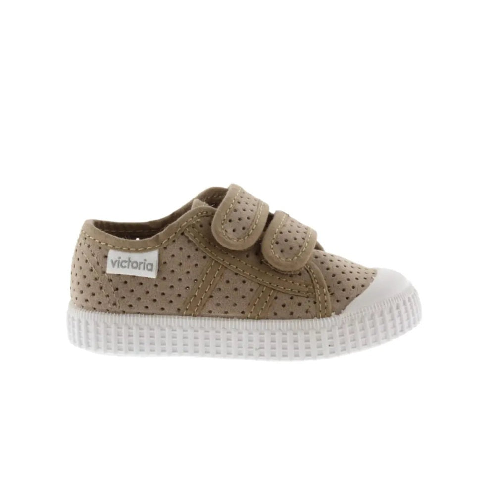 Victoria Hightops Imitation Suede Straps Beige