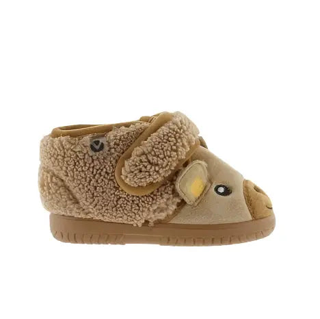 Victoria Ojalá Animals Slippers Camel