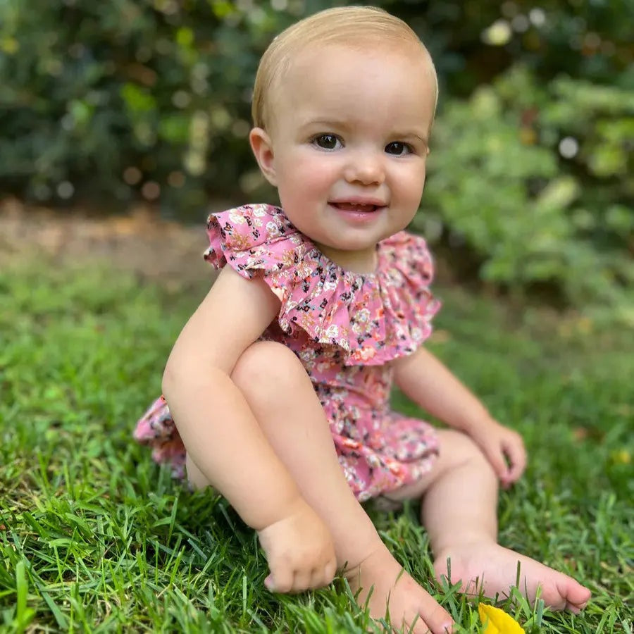 Vignette Megan Bubble Pink Vintage Floral